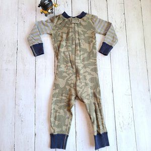 Hanna Andersson Toddler Camouflage Romper 18-24M
